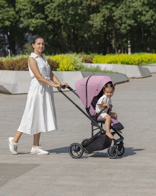 CARRELLO ALFA CRL-5508 MIDNIGHT BLACK STROLLER Packaging status original