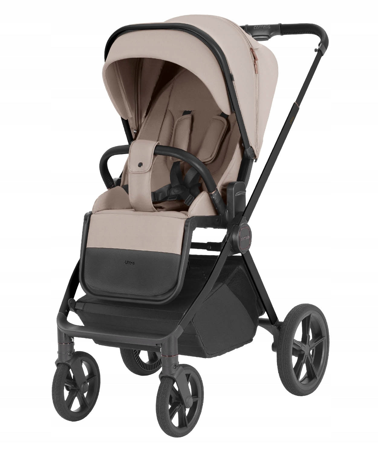 CARRELLO ULTRA Stroller Multifunctional 2in1 Folding +Adapters Bag Accessories Manufacturer code CARRELLO Ultra CRL-6527 Ice Grey
