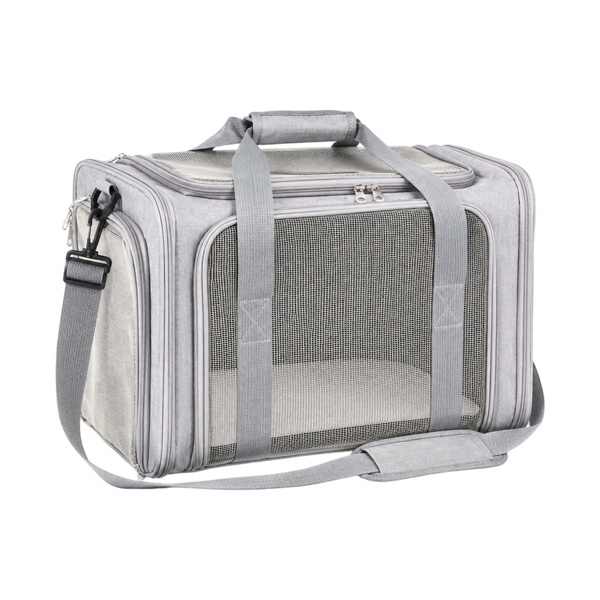 CARRIER TRAVEL BAG FOR DOG CAT FABRIC SHOULDER BAG Breathable 45×30×30cm