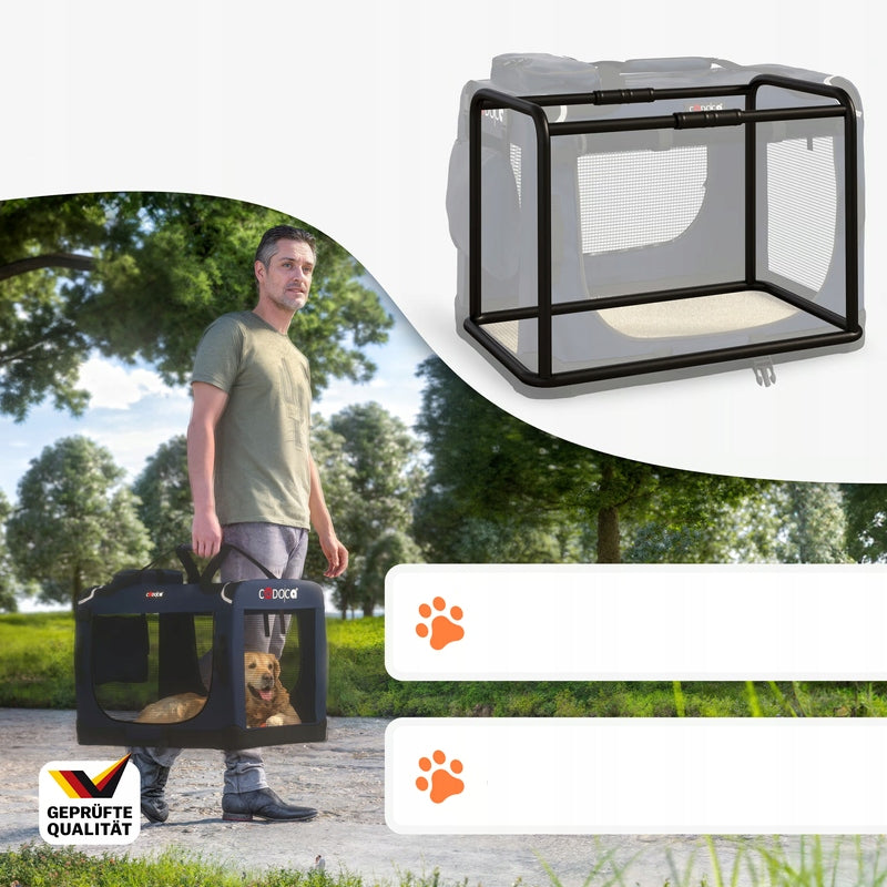 CARRYING BAG TRANSPORTER FOR CAT DOG XL 82x58x58 Blue Manufacturer code 109439