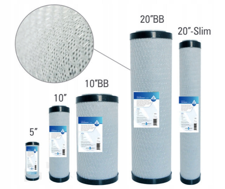 CARTRIDGE FOR FILTER TRINNITY ECO CLEAR 10"CARBON BLOCK Packaging status original