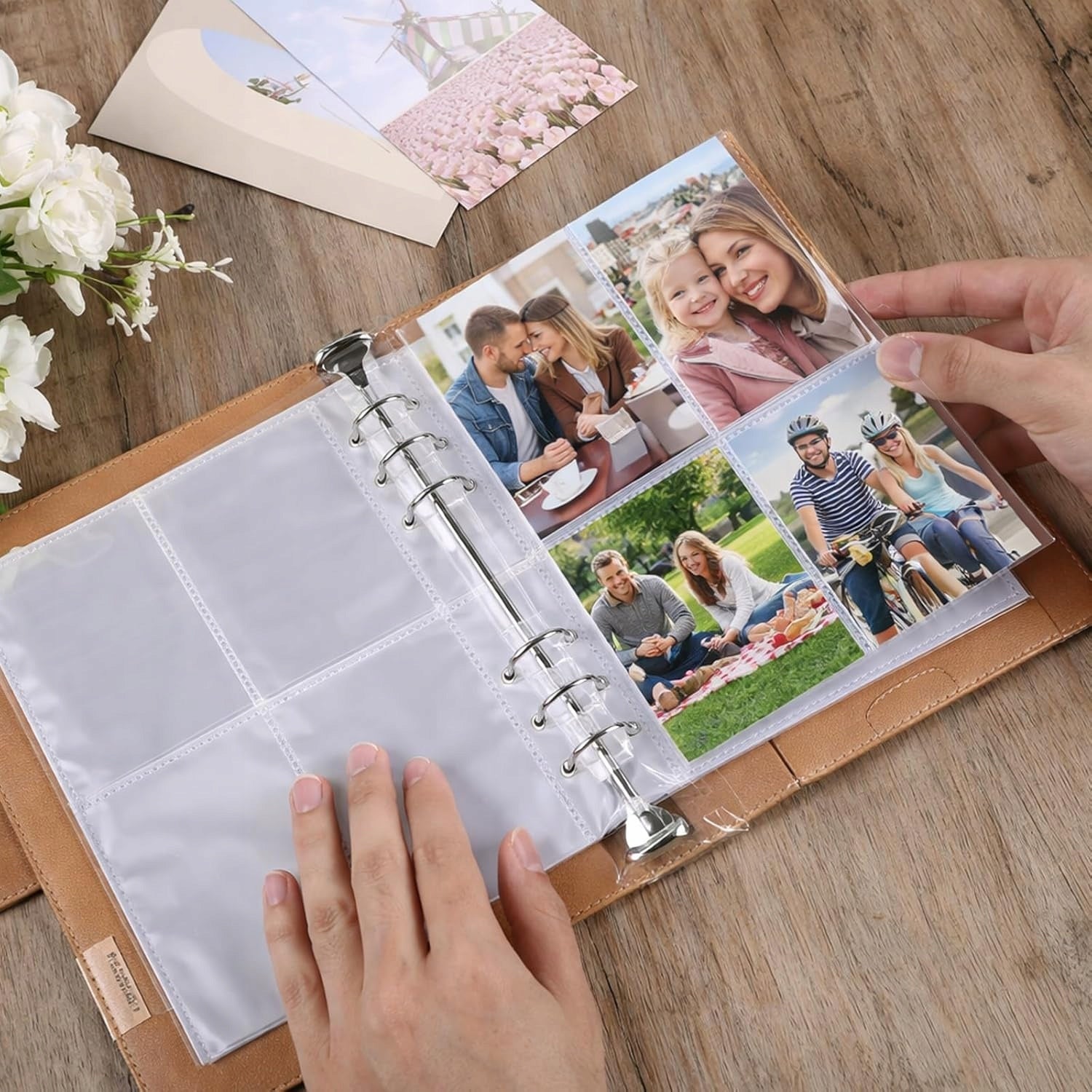 CARTRIDGES 40 PIECES A5 DOUBLE-SIDED POCKETS FOR TRANSPARENT PHOTOCARDS Number of pieces 1 pcs