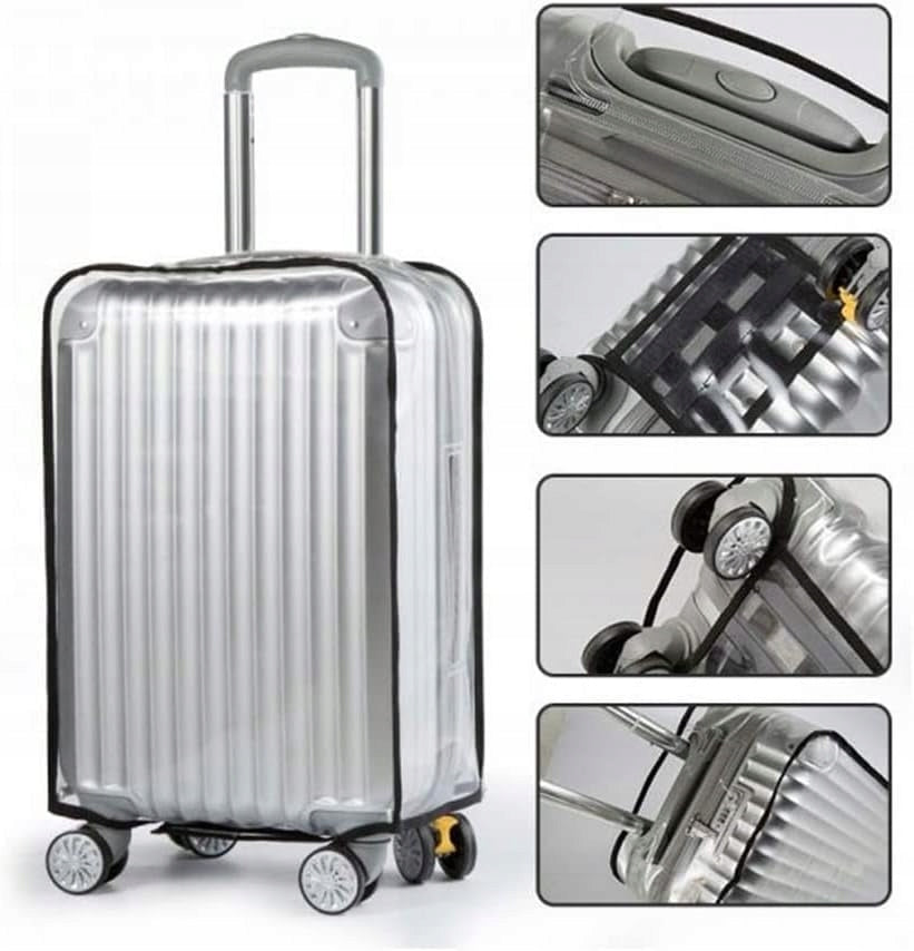 CASE COVER 76cm PVC LUGGAGE COVER PROTECTIVE CASE FOR SUITCASE Color multicolor