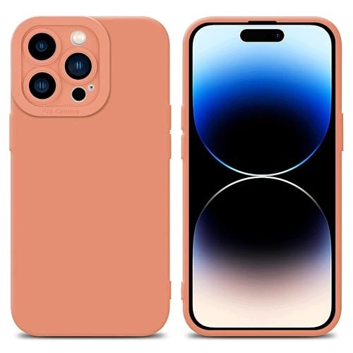 CASE COVER IPHONE 14 PRO MAX FLEXIBLE BROWN PROTECTIVE silicone Brand no brand