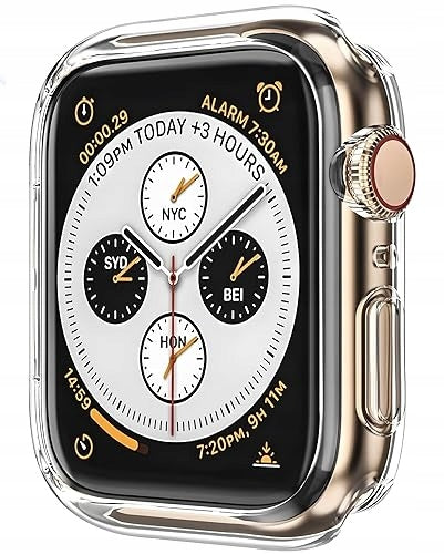 CASE FOR APPLE WATCH SERIES 6/5/4/SE 3/2/1 40 MM PROTECTIVE silicone