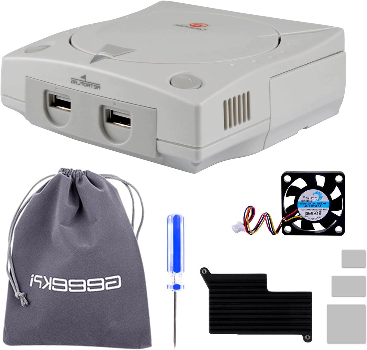 CASE FOR RASPBERRY PI 5 SOCKET SD USB LAN AND IMPROVED HDMI PORTS