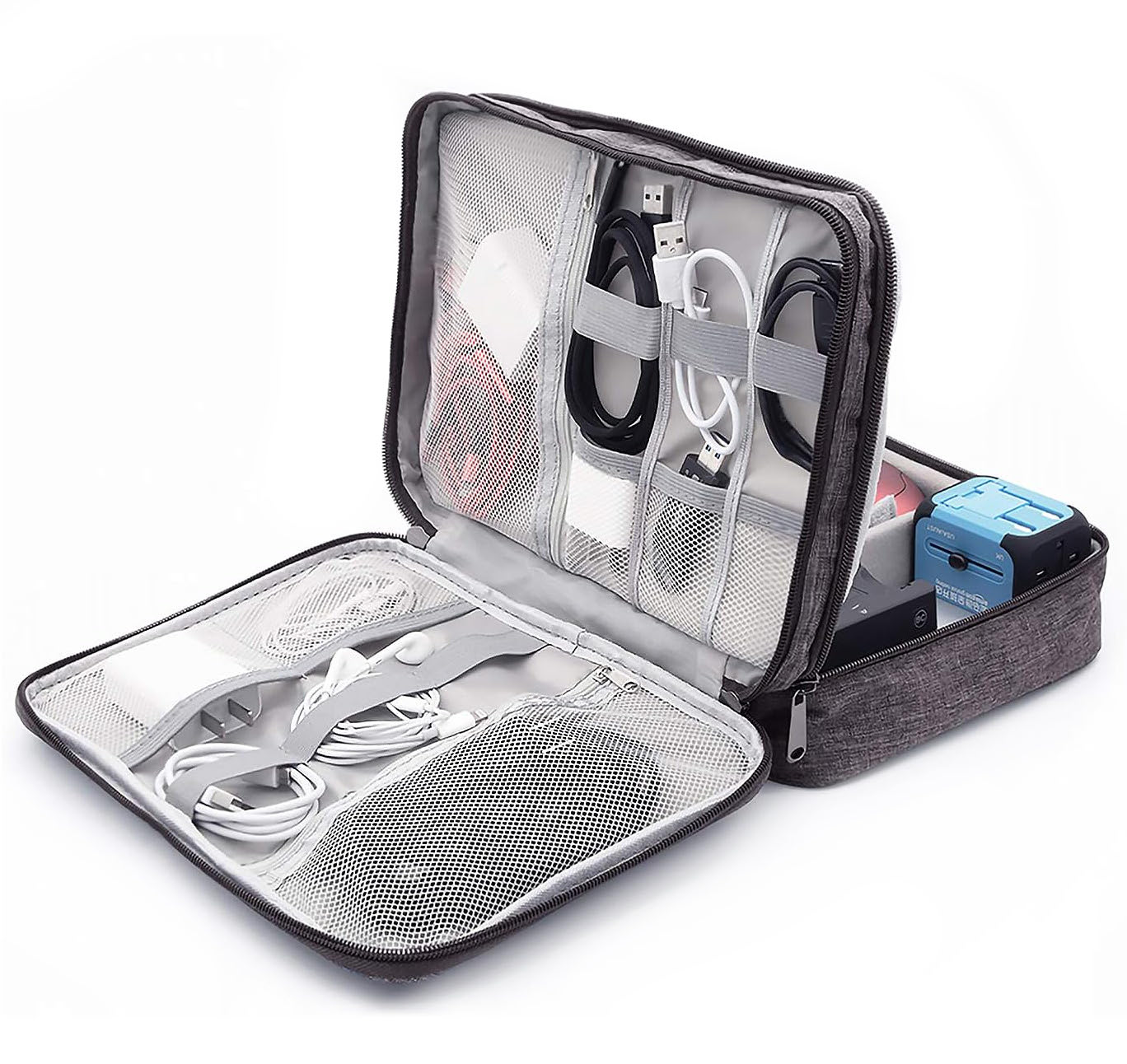 CASE ORGANIZER FOR CABLES CHARGERS SACHET LARGE Koanni Brand Koanni