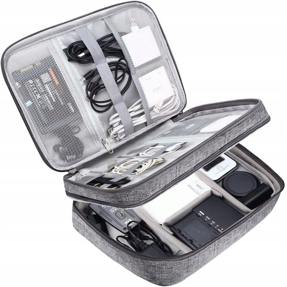 CASE ORGANIZER FOR CABLES CHARGERS SACHET LARGE Koanni EAN (GTIN) 5903686077203