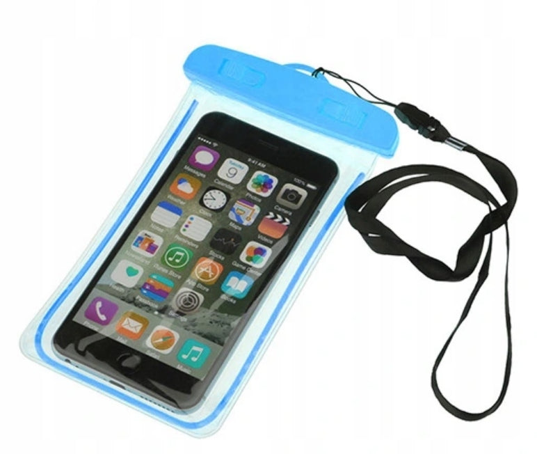CASE WATERPROOF BAG FOR PHONE BLUE