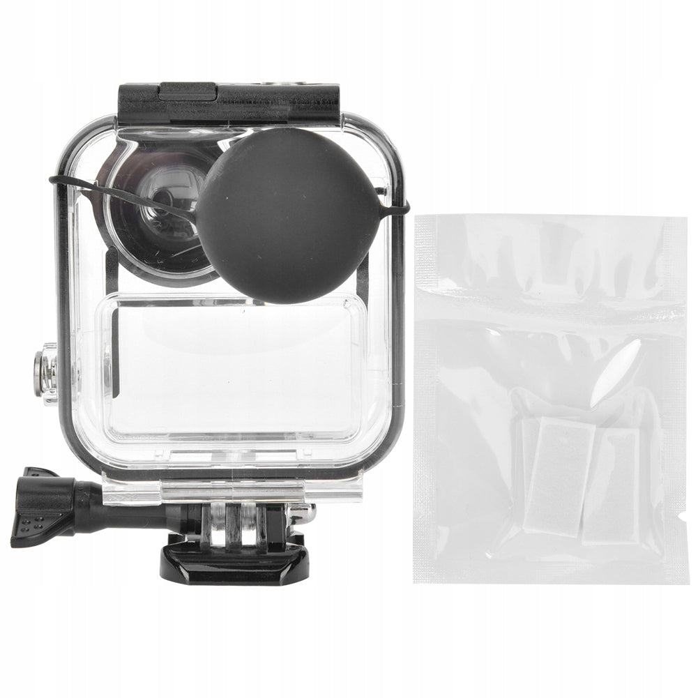 CASE WATERPROOF CASE UP TO 20M FOR SPORTS CAMERA GOPRO MAX Color black