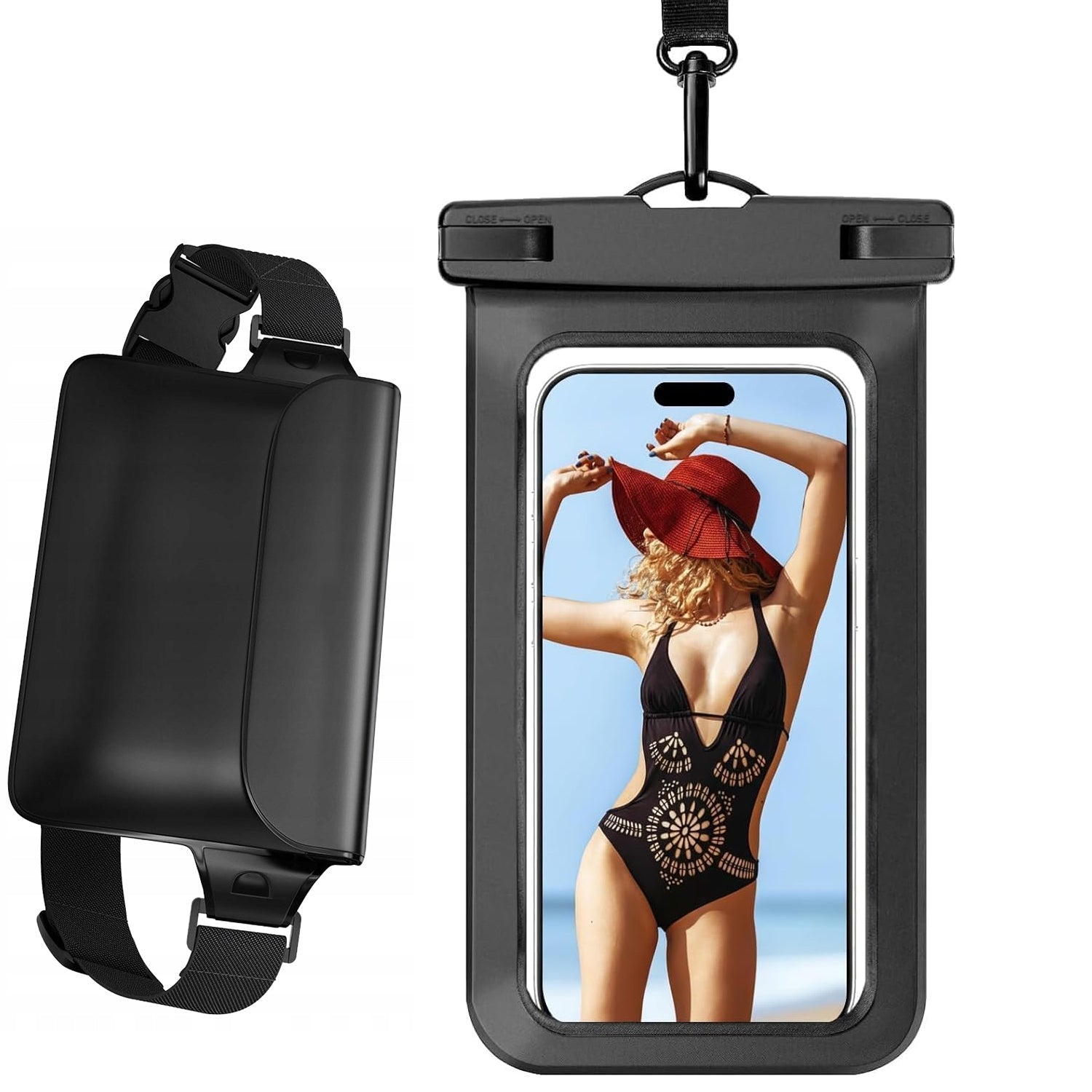 CASE WATERPROOF PHONE COVER MONEY FOR BEACH KAYAK