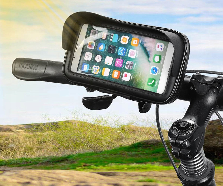 CASE WATERPROOF TOUCH PHONE HOLDER GPS FOR HANDLEBAR VISOR L EAN (GTIN) 6902196436264