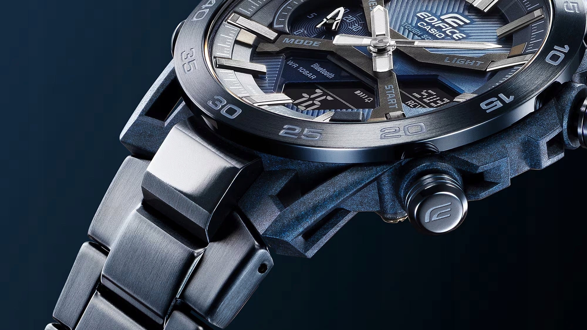 CASIO EDIFICE ECB-2000CB-2AEF + 24h Engraving Brand CASIO