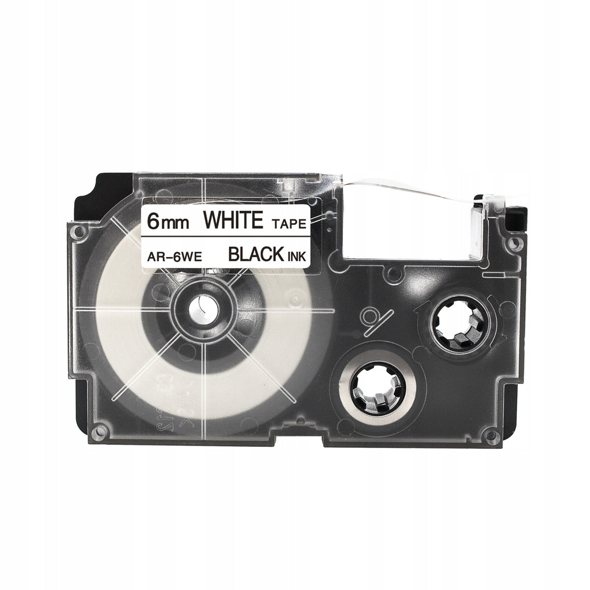 CASIO TAPE WHITE XR6WE1 XR6WE 6mm 8m