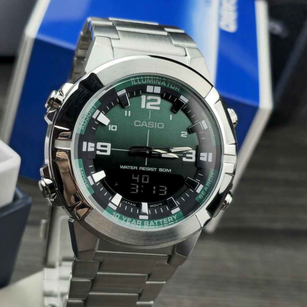 CASIO men's watch AMW-870DA-3AV Product weight with unit packaging 10 kg