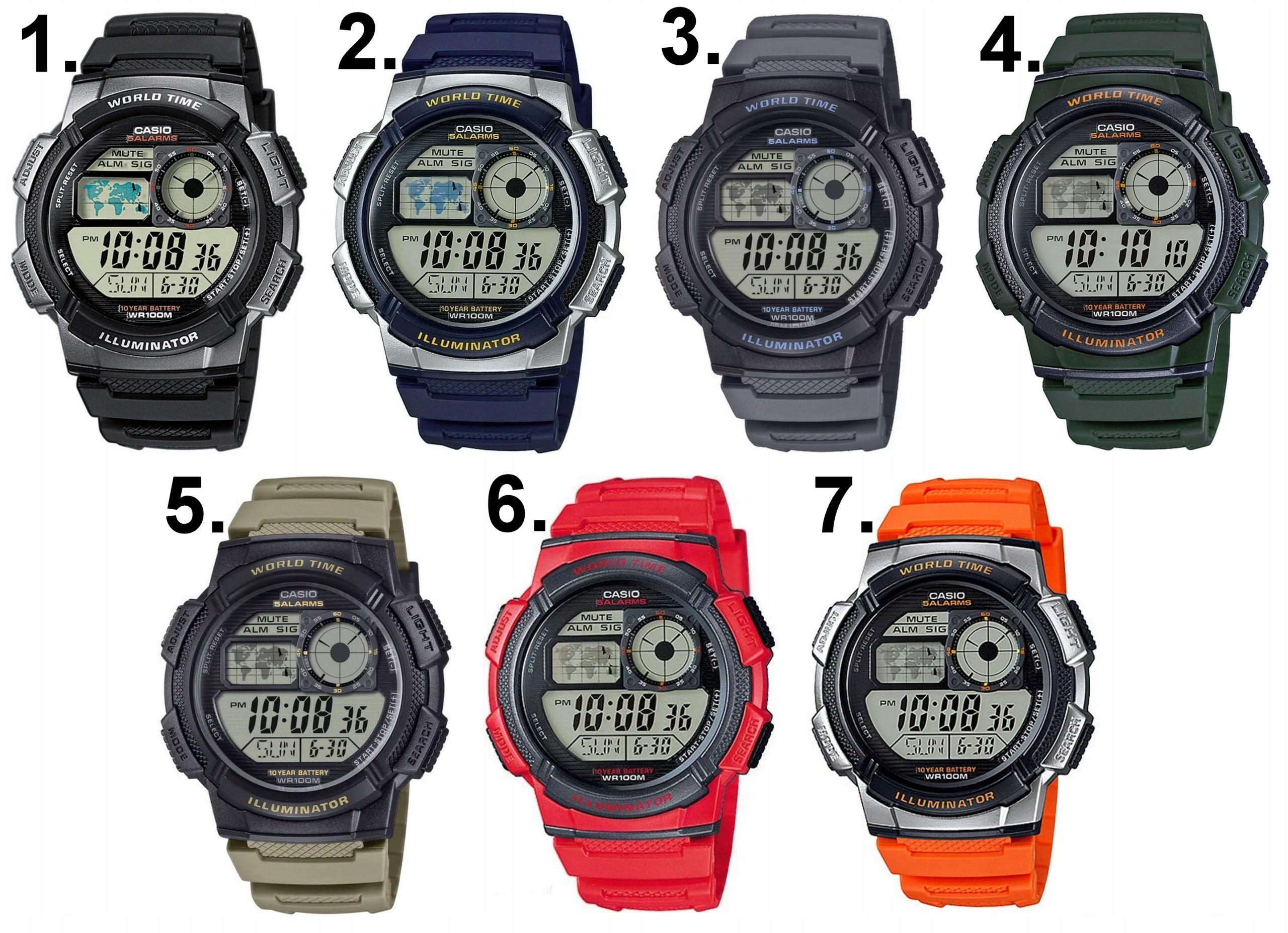 CASIO watch for a boy GIFT FOR COMMUNION +BOX +BAG +ENGRAVING Brand CASIO