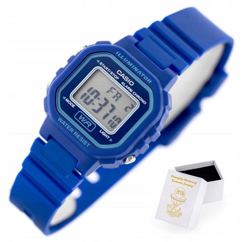 CASIO watch for a boy GIFT FOR COMMUNION +BOX +BAG +ENGRAVING