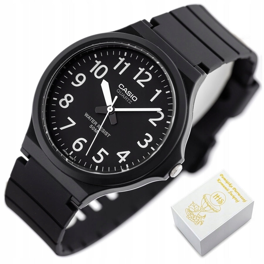 CASIO watch for a boy GIFT FOR COMMUNION +BOX +ENGRAVING