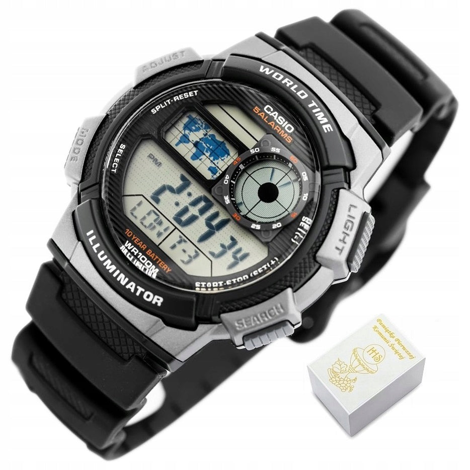CASIO watch for boy FOR COMMUNION + BOX +ENGRAVING