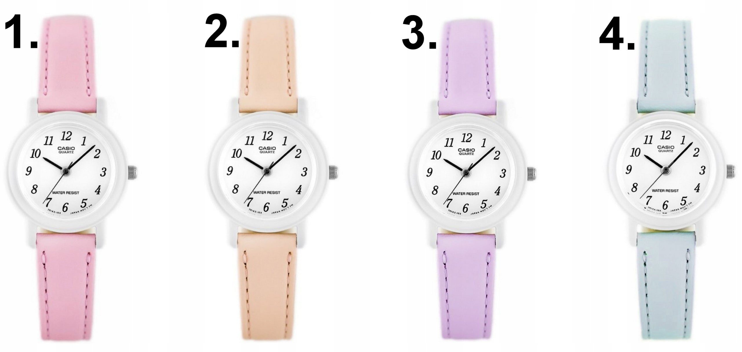 CASIO watch for girls GIFT FOR COMMUNION +BOX +BAG + ENGRAVING Brand CASIO
