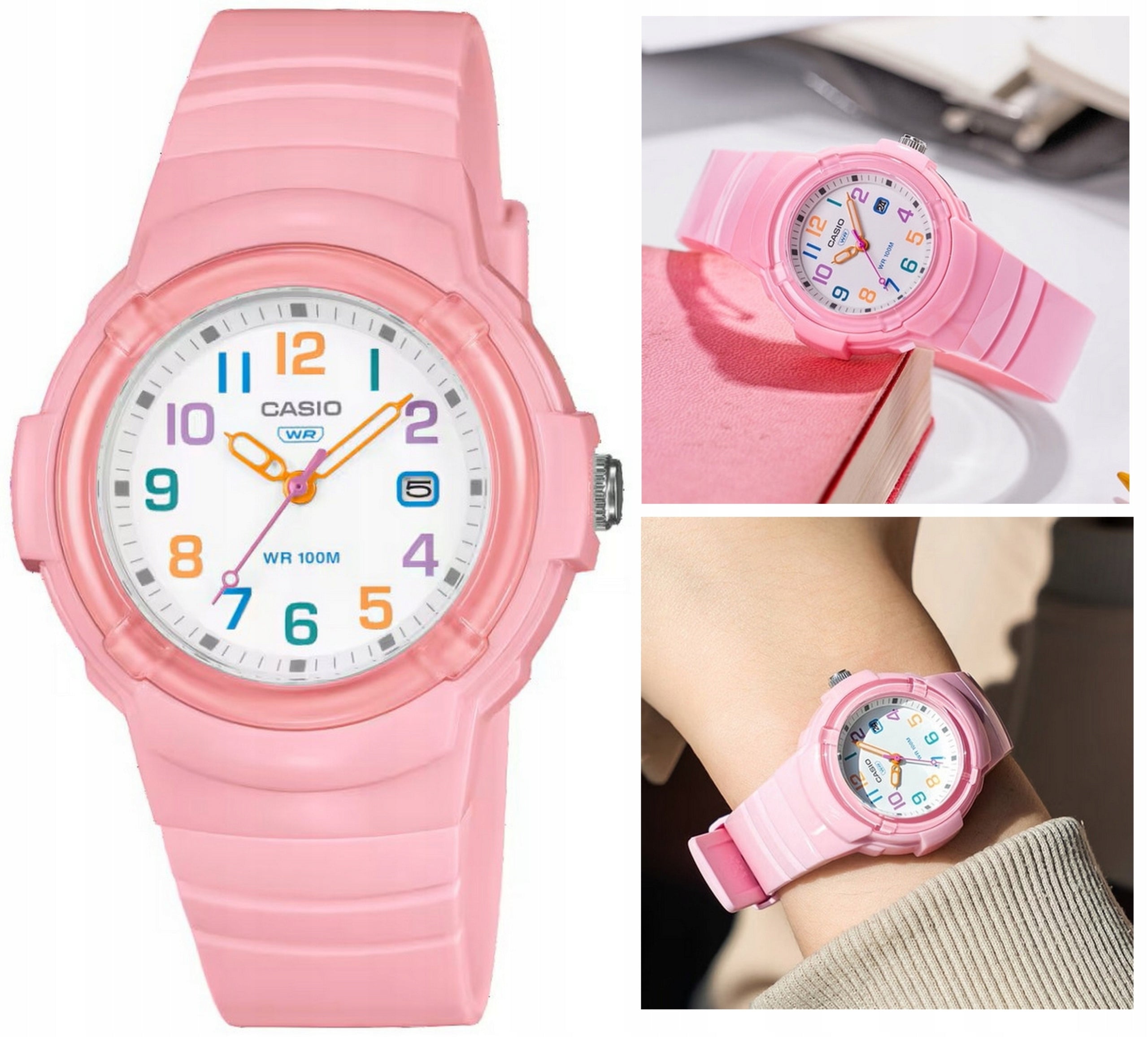 CASIO watch for girls GIFT FOR COMMUNION +BOX +BAG + ENGRAVING Brand CASIO