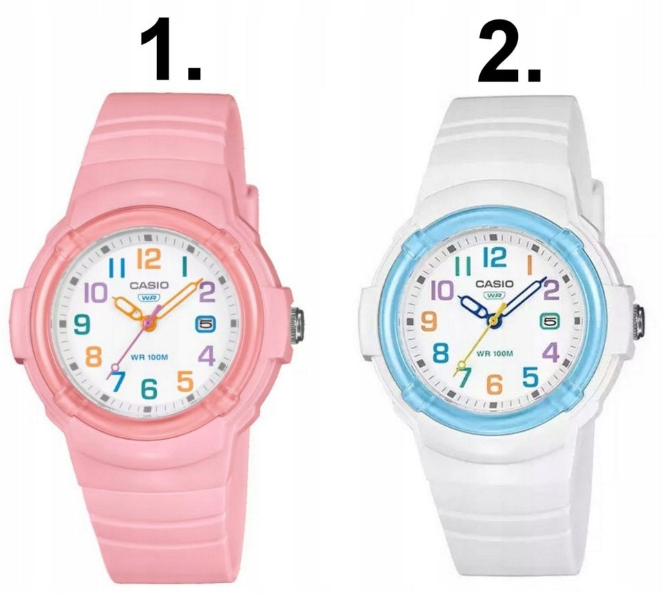 CASIO watch for girls GIFT FOR COMMUNION +BOX +BAG + ENGRAVING Packaging status original