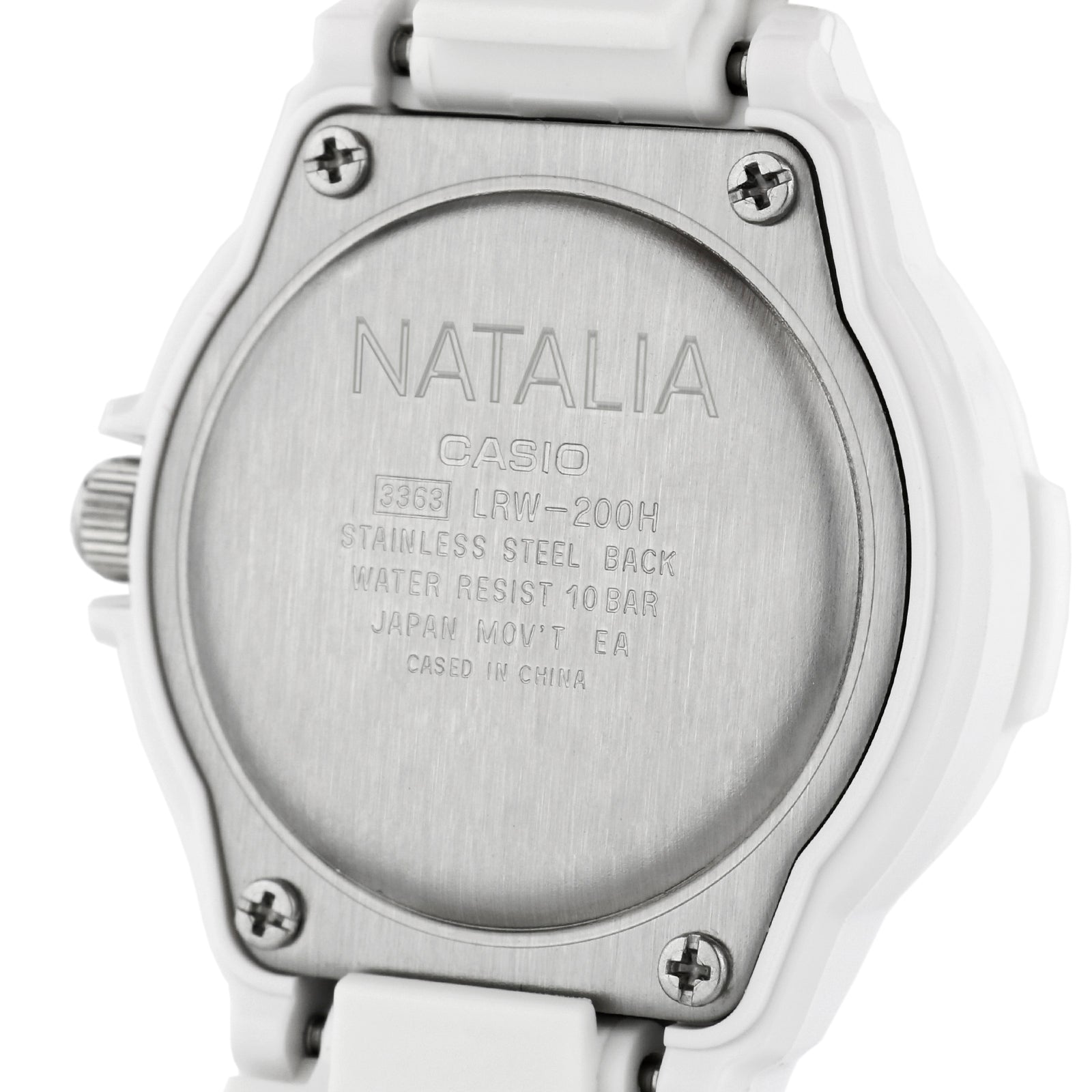 CASIO watch for girls fashionable with engraving for gift Communion Memorial Batteries included yes