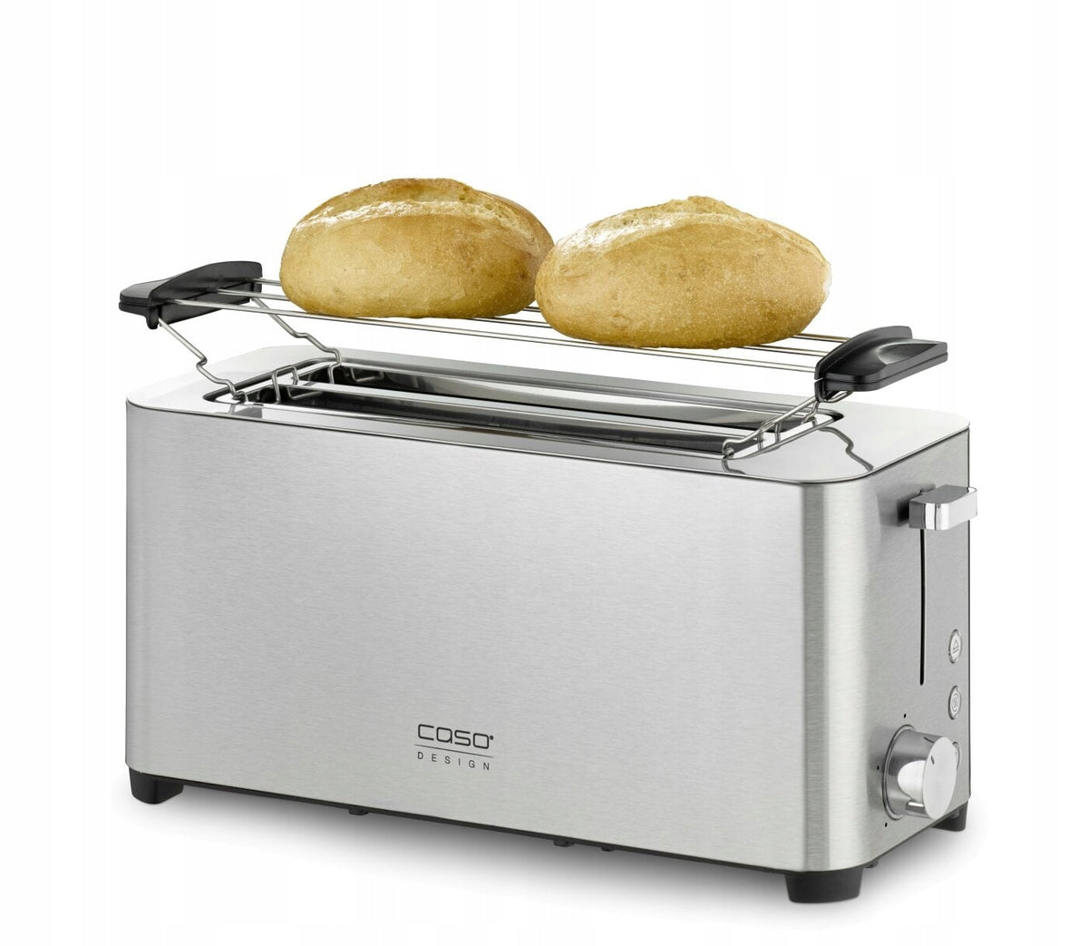 CASO DESIGN CLASSICO T4 toaster, grate toaster, steel