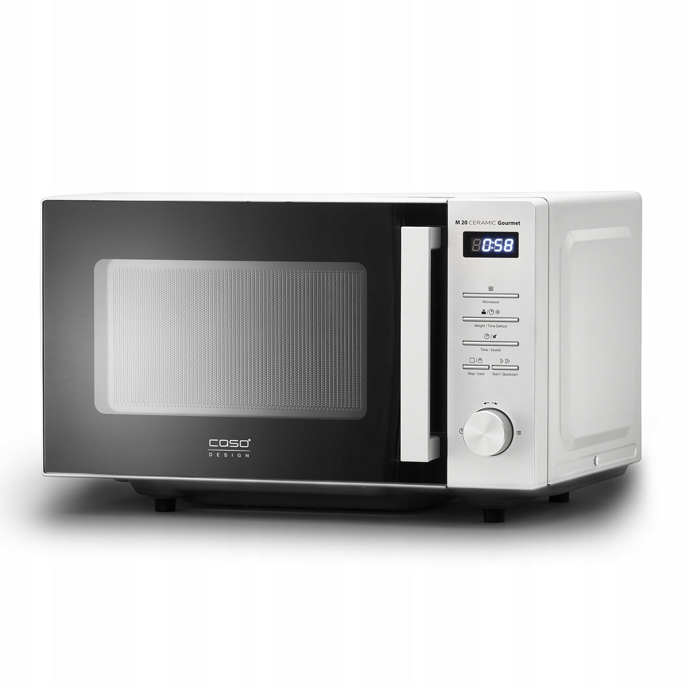 CASO M20 CERAMIC GOURMET Freestanding Microwave Oven 700W 20l 403C212
