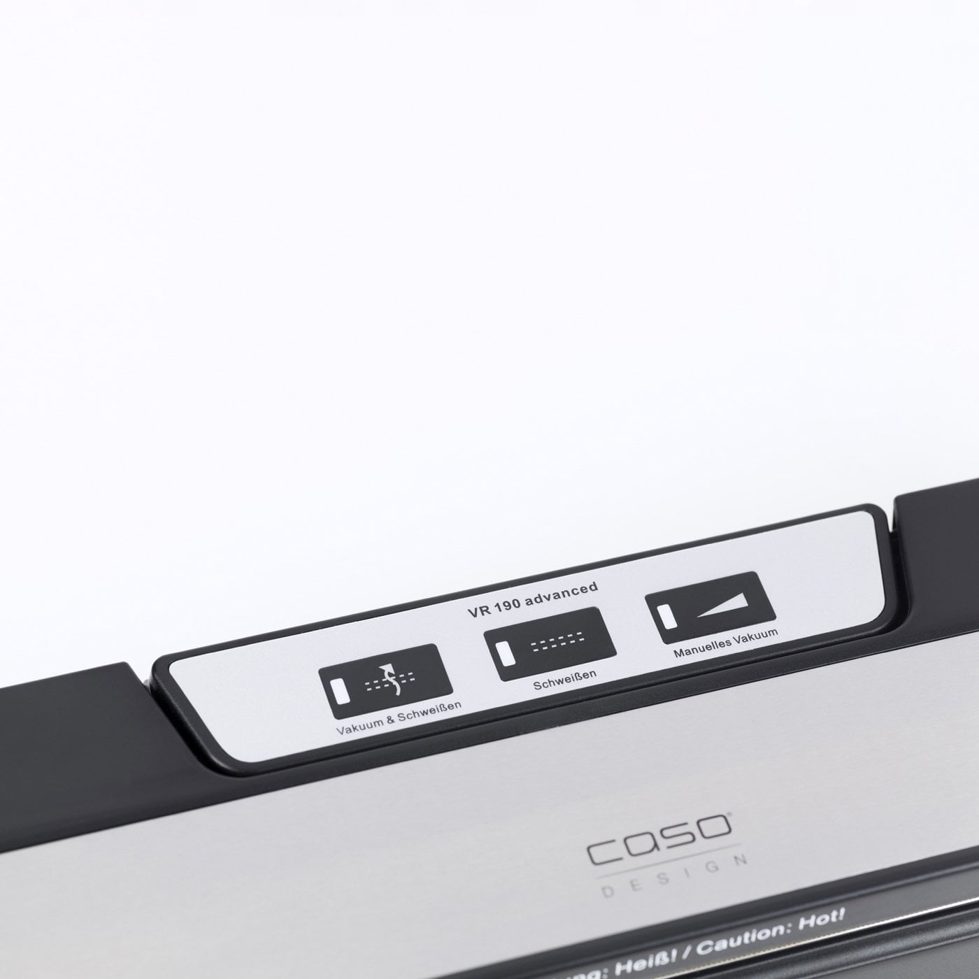 CASO VR190 ADVANCED Food Packaging Vacuum Welding Machine +Foil Manufacturer code 1520