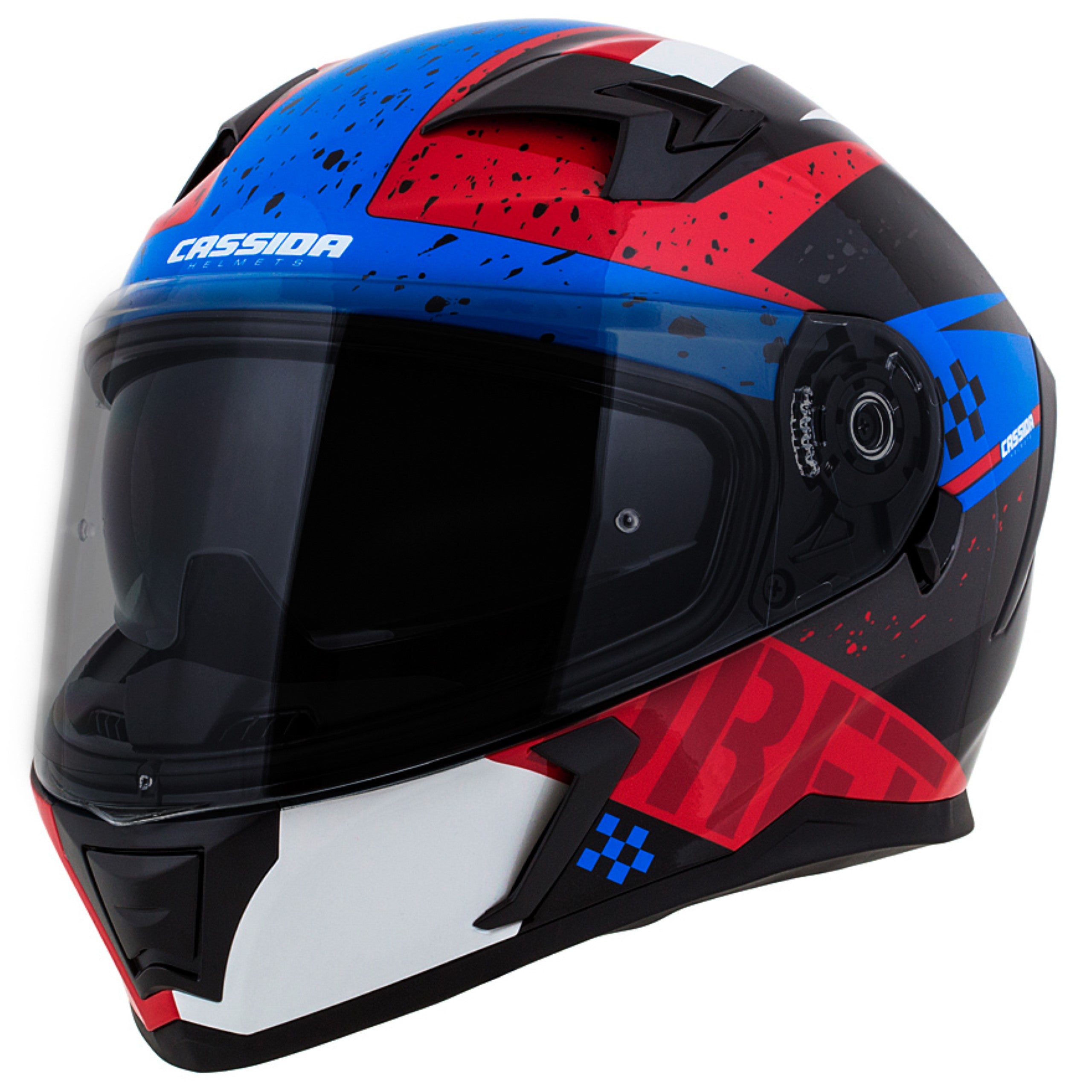 CASSIDA 3.0 DRFT MOTORCYCLE HELMET + BLACK WINDSCREEN S Manufacturer Cassida