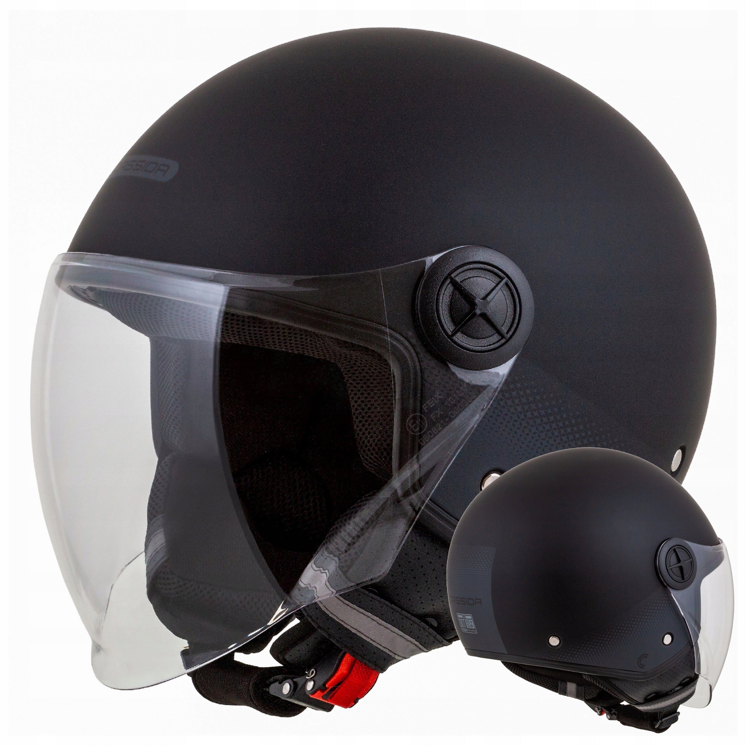 CASSIDA 4 IN ONE MOTORCYCLE HELMET HANDY JET L