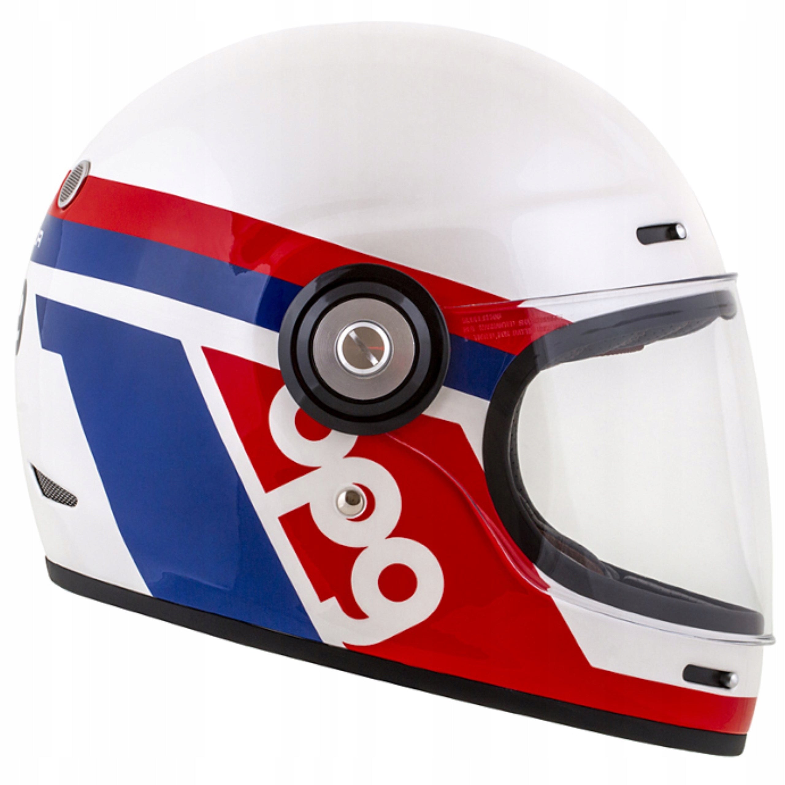 CASSIDA CZECH MOTORCYCLE HELMET FIBER OPG Size XL