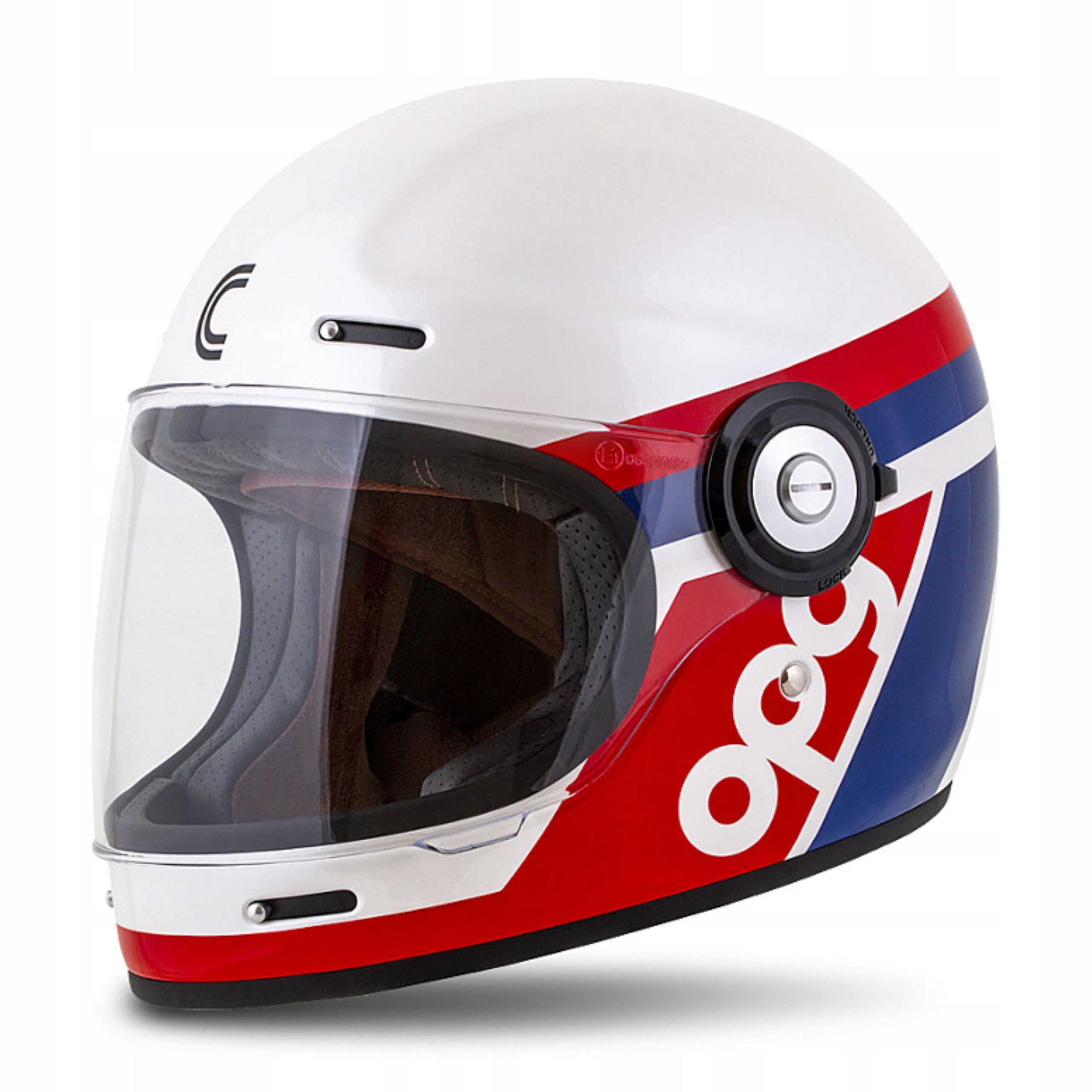CASSIDA CZECH MOTORCYCLE HELMET FIBER OPG