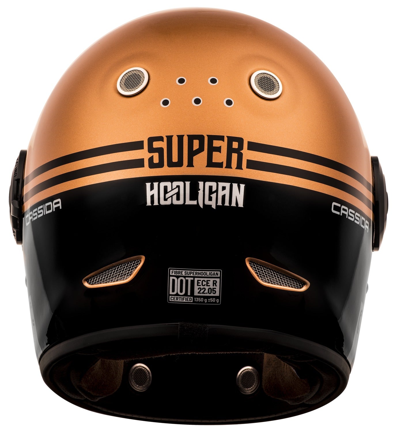 CASSIDA MOTORCYCLE HELMET FIBER SUPER HOOLIGAN Manufacturer's catalog number M140-1687