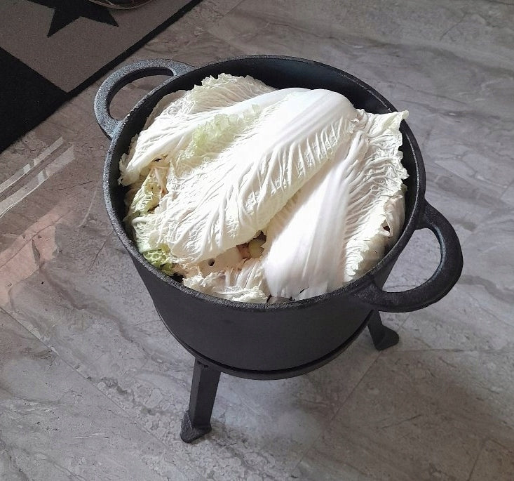 CAST IRON BOILER 10 L Hungarian Hunting POT for Baking FIREPLACE GRILL Packaging status original