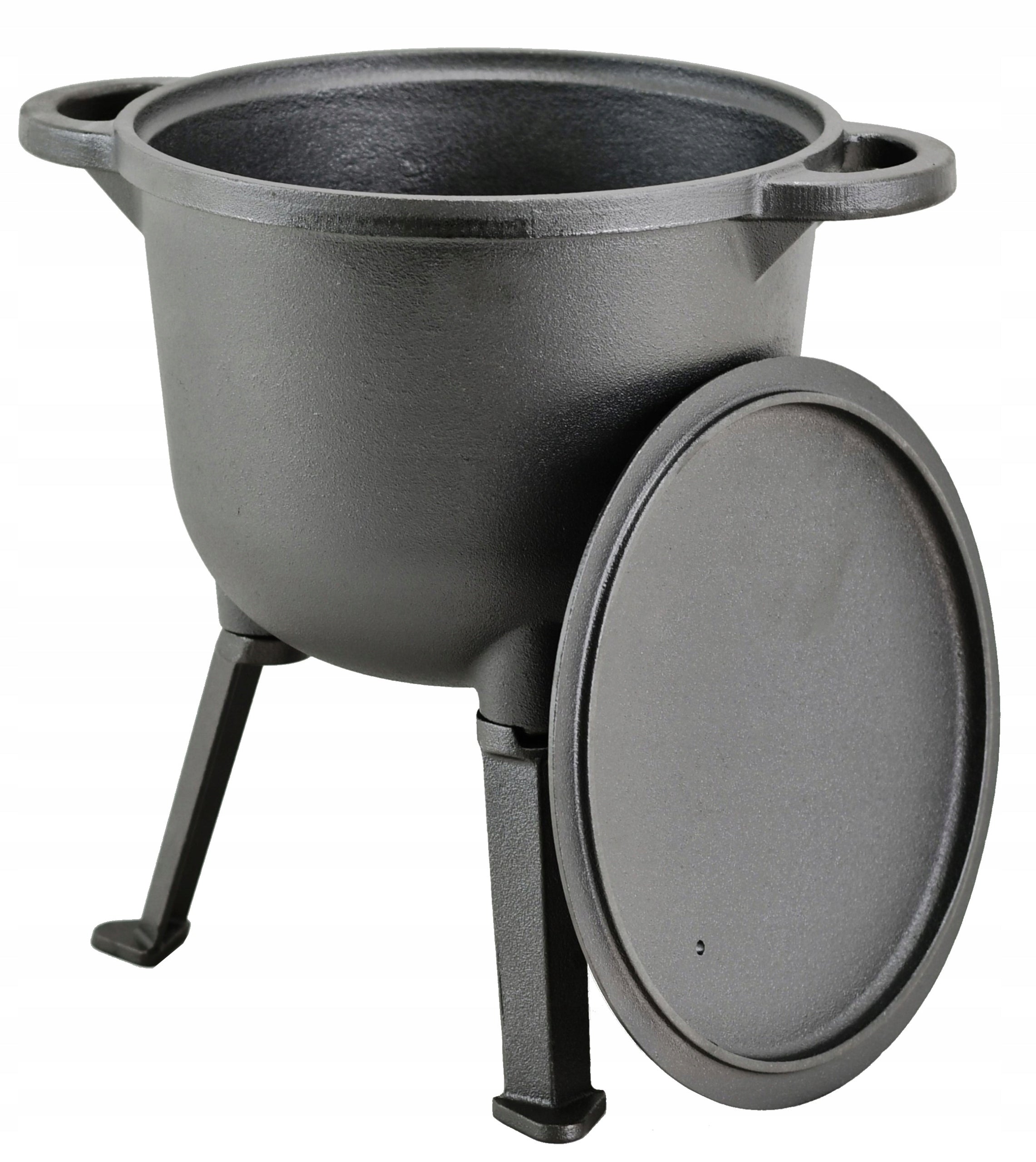 CAST IRON BOILER 8 L Hunting POT for Baking FIREPLACE ROSSNER Austria Capacity 8 l