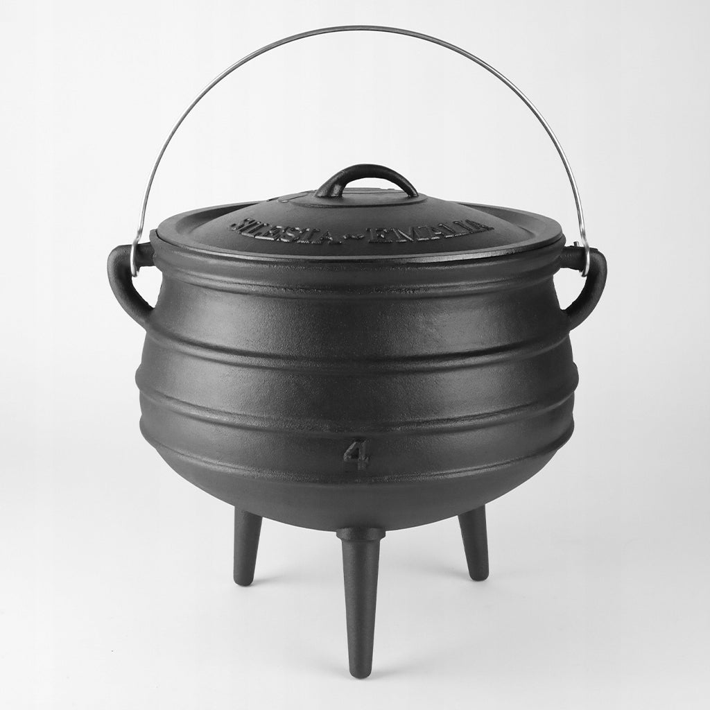 CAST IRON BOILER Hungarian Hunting POT STANDING HANGING CAST IRON 9,3L Kind standing