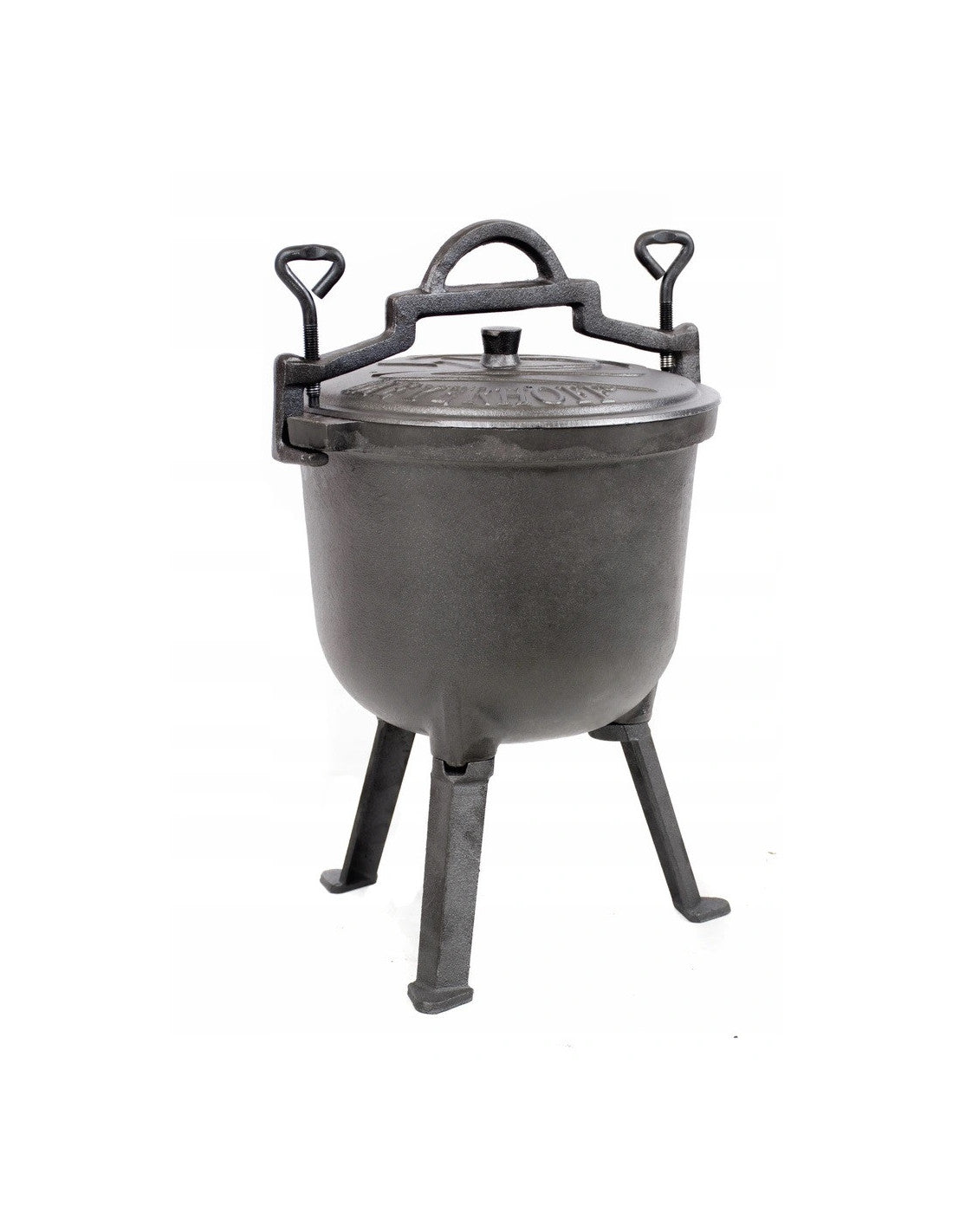 CAST IRON BOILER STANDING ENAMELED HUNTING POT Manufacturer code GH 6008M+colibri