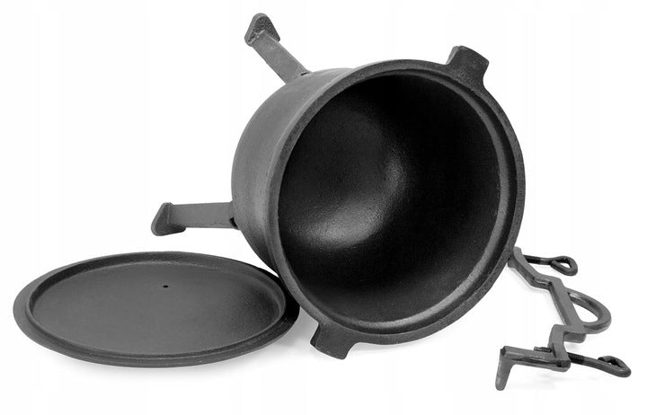 CAST IRON Boiler 10L + FREEBIE Glove ROASTED STEWS potatoes Capacity 10 l