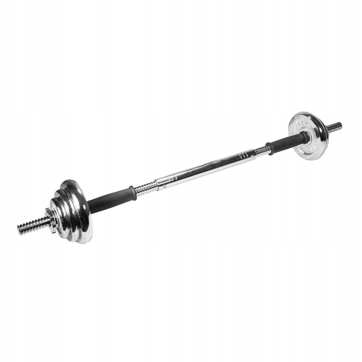 CAST IRON DUMBBELL SET 30 KG LOAD ADJUSTABLE PLATE SET - GymBeam Manufacturer code Zestaw hantli 30 kg