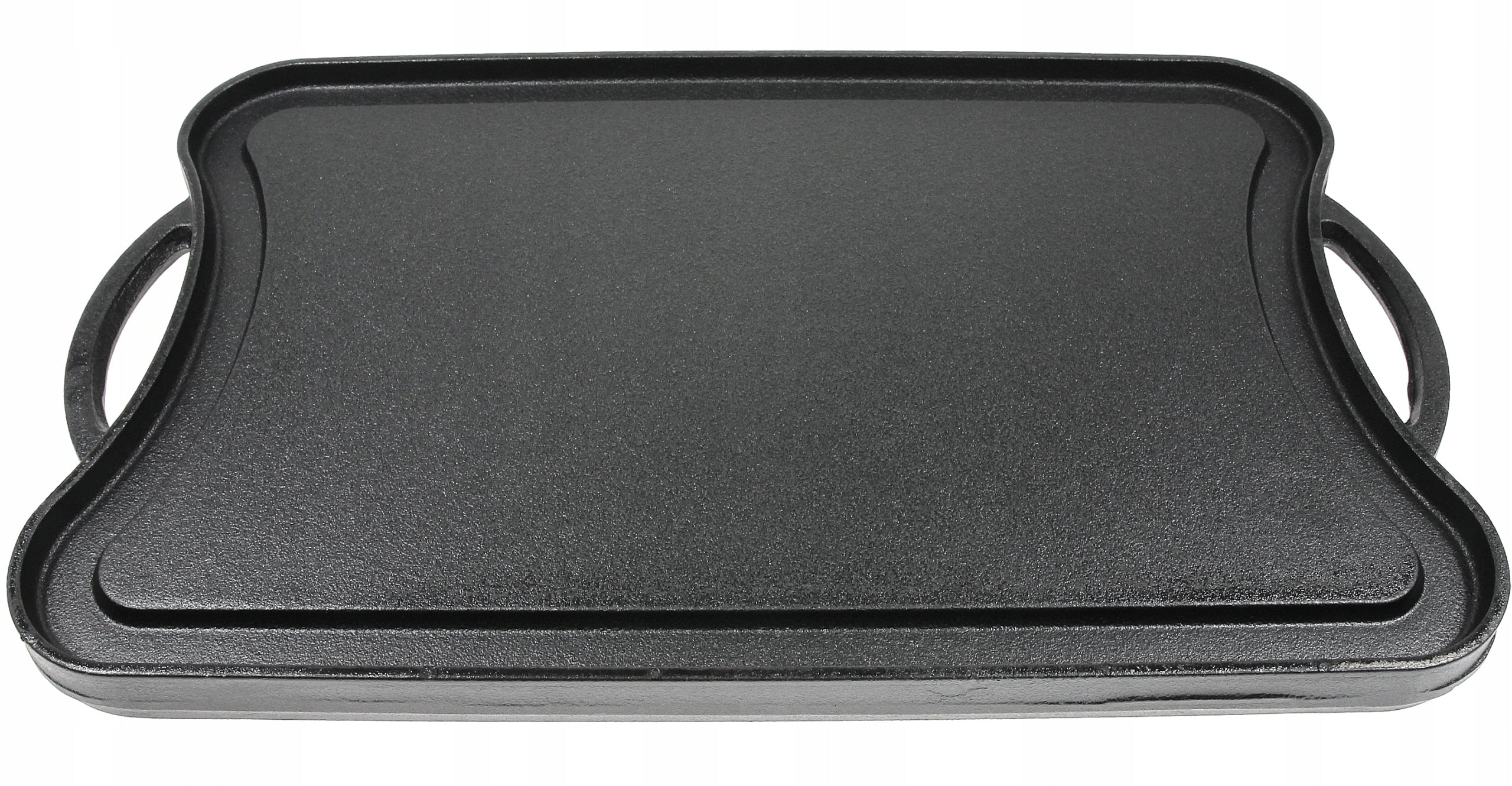 CAST IRON Double Sided Grill Grate Fire Pit Grill Pan 42x26 cm Manufacturer Krisberg