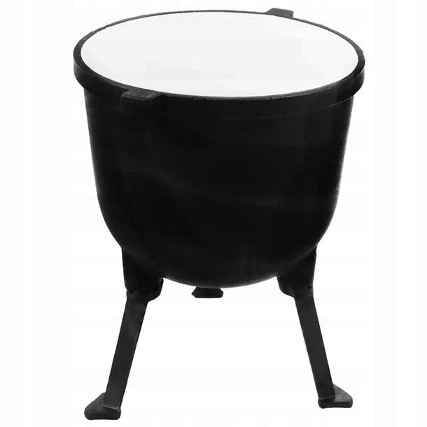 CAST IRON ENAMELLED HUNGARIAN HUNTING POT 8L FOR BONFIRE GRILL Manufacturer code MDL252