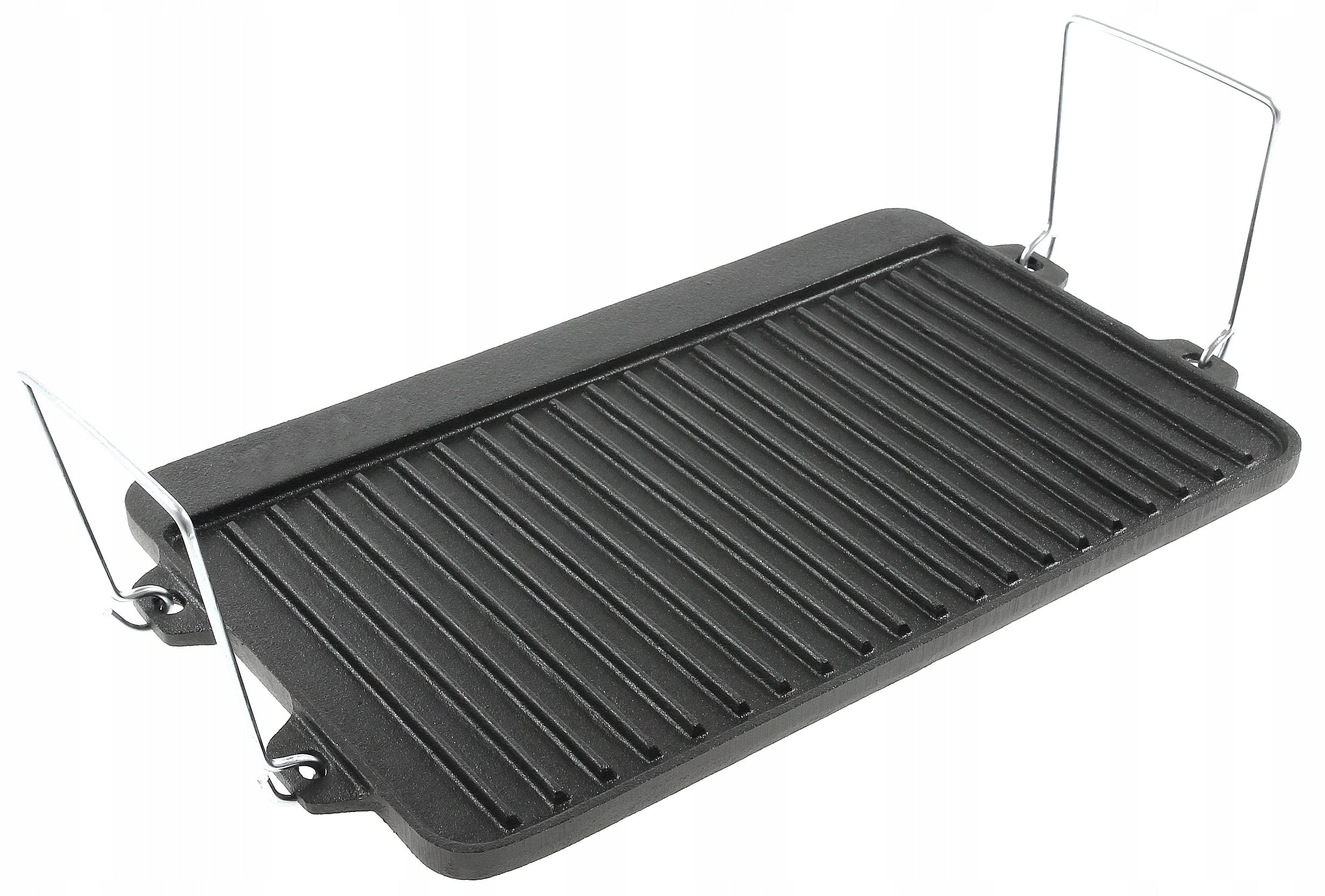 CAST IRON GRILL DOUBLE SIDED GRILL GRATE 44 x 24cm Fire Pit Pan EAN (GTIN) 5903818652742