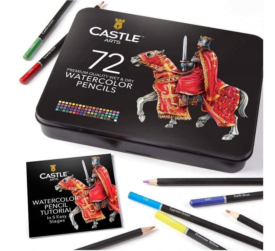 Set Aquarellstifte Castle Art Supplies, 72 Farben. 