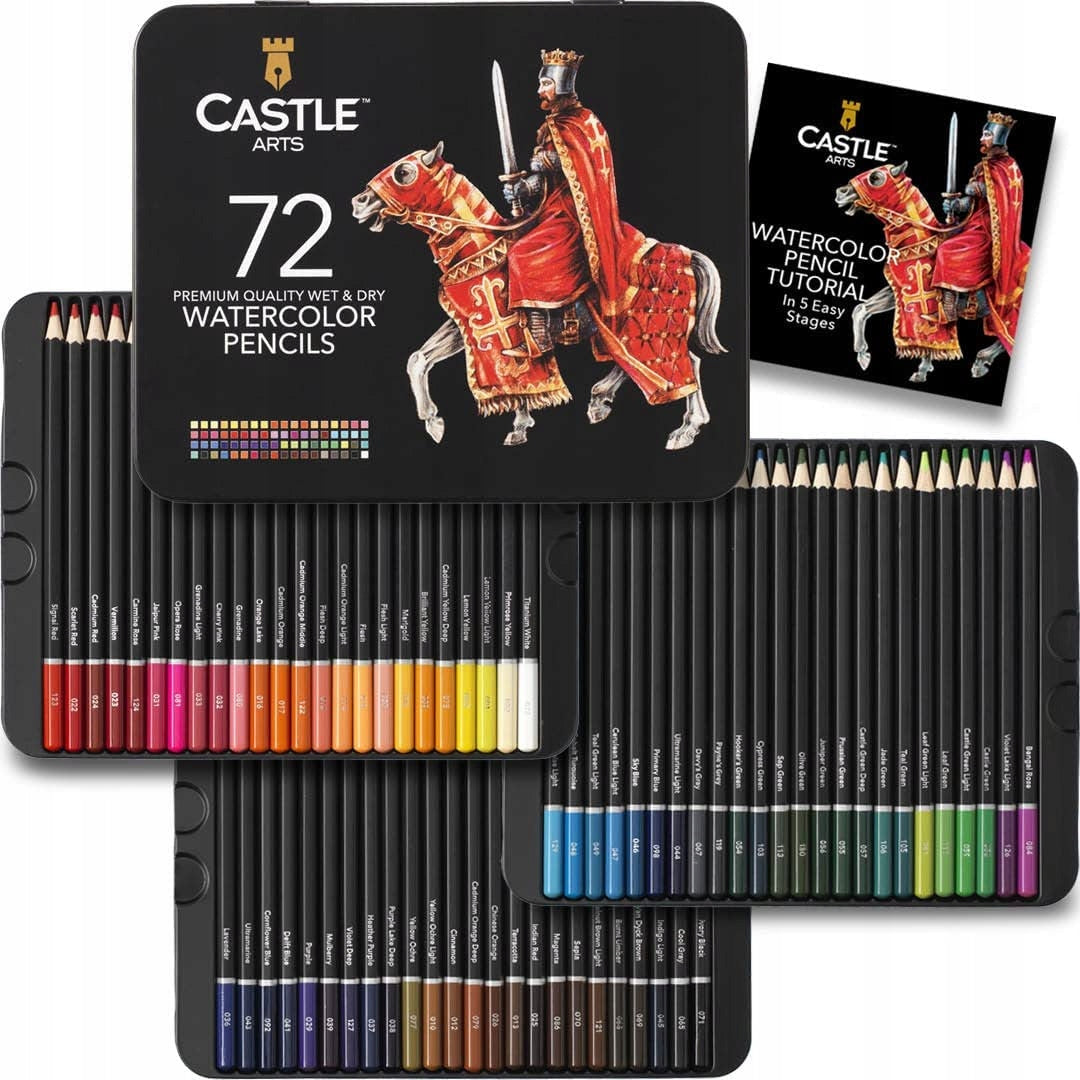 Set Aquarellstifte Castle Art Supplies, 72 Farben. 
