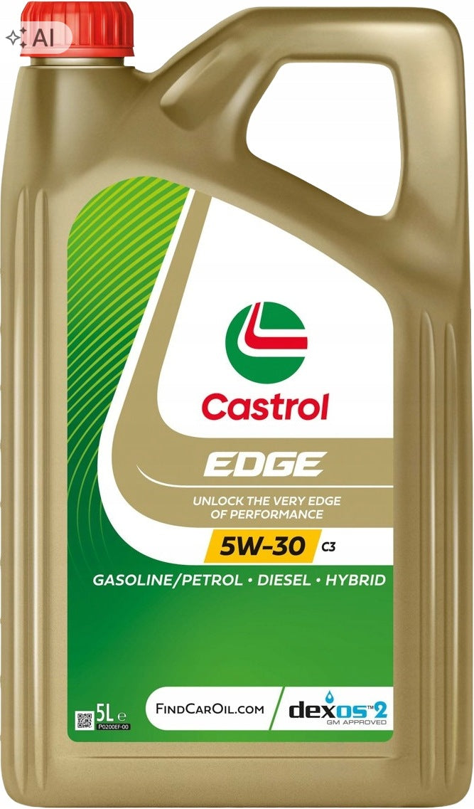 CASTROL EDGE 5IN30 C3 5 LITERS + PENDANT OIL PRODUCTION /2026 YEAR /