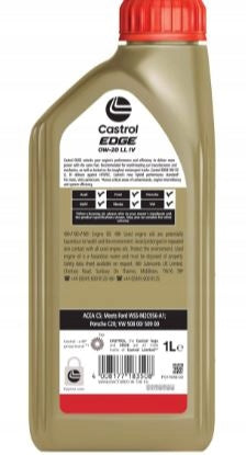 CASTROL EDGE TITANIUM 0W-20 LL IV 1L Manufacturer code 15F610