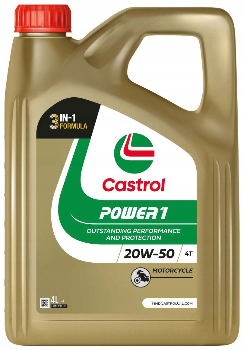 CASTROL POWER 1 20W-50 4T - 4L