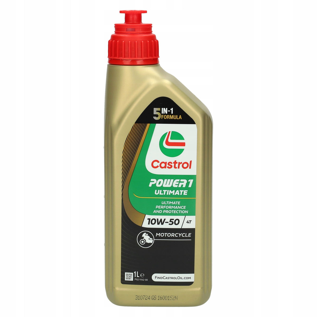 CASTROL POWER1 ULTIMATE 4T ENGINE OIL 10W50 1L